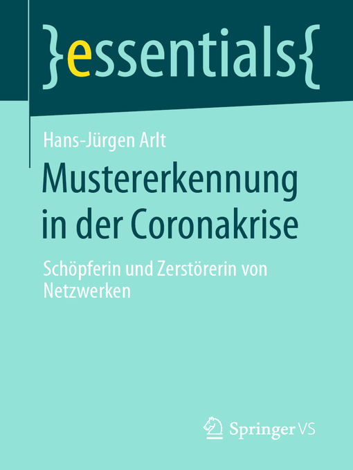 Title details for Mustererkennung in der Coronakrise by Hans-Jürgen Arlt - Available